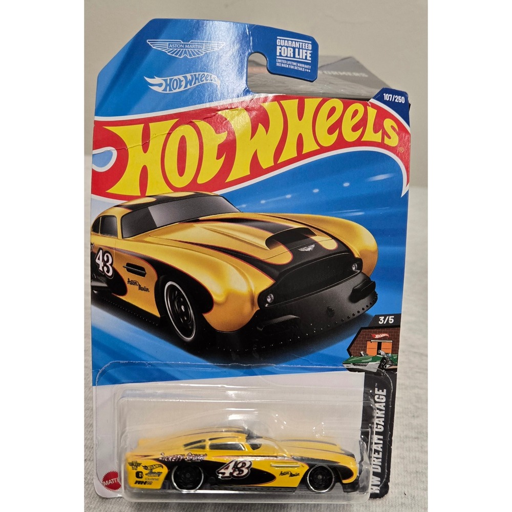 Hot Wheels Aston Martin DB4GT High-Speed Edition Yellow HW Dream Garage 107/250